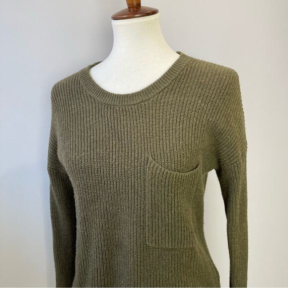 Madewell Sweaters - Madewell Thompson Pocket Pullover Sweater Women’s Size XXS